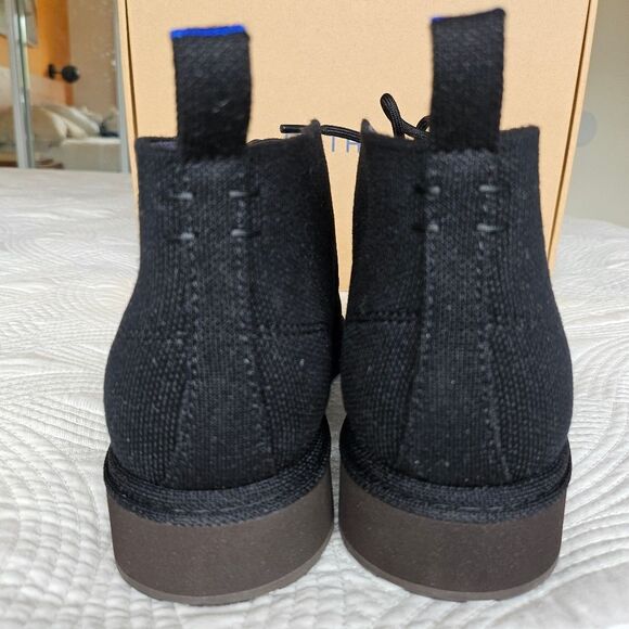 NIB Rothy\'s Chukka Boot Black Shoes 8.5